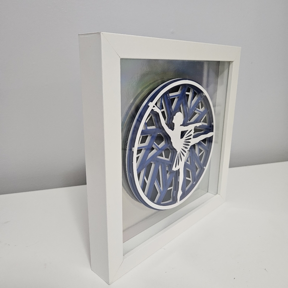 Dancer Shadow Box 3D Art Holographic Background - Picture 12 of 14